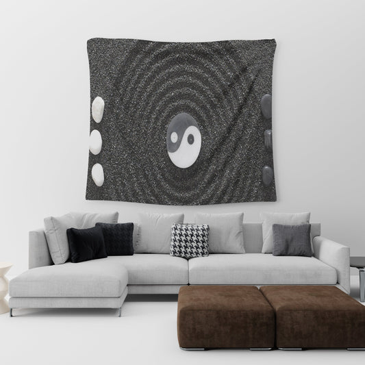 Yin and Yang Wall Tapestry