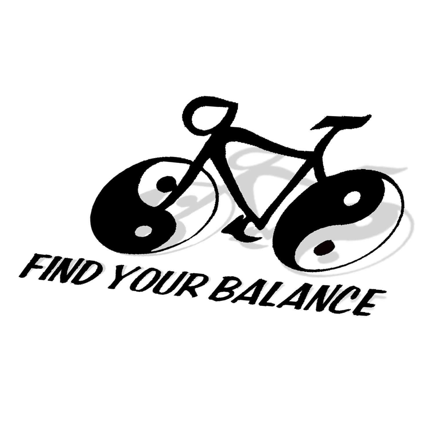 Yin Yang Bumper Sticker