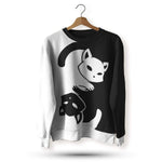 Yin Yang Cat Sweater - Vignette | Yin Yang Paradise