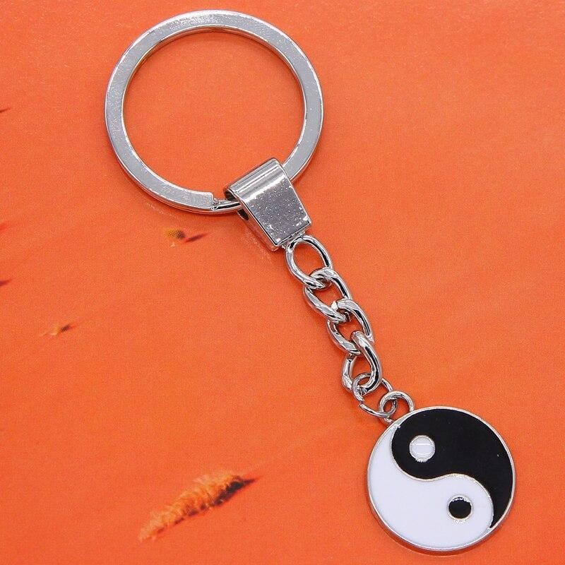 yin yang keychain set