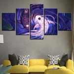 Yin Yang Fish Painting - Vignette | Yin Yang Paradise