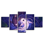 Yin Yang Fish Painting - Vignette | Yin Yang Paradise