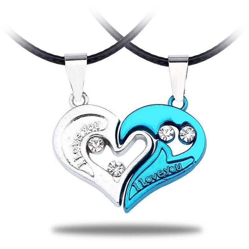 yin yang necklace i love you
