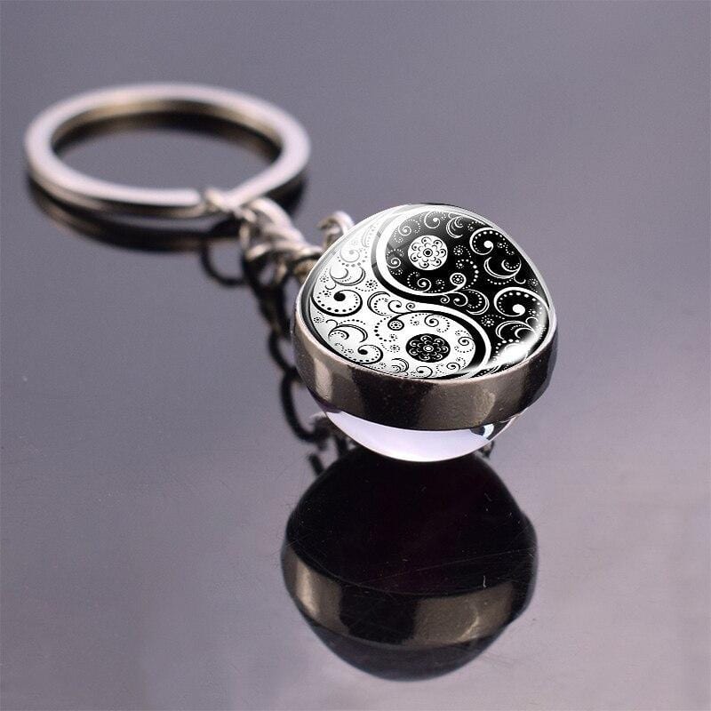 original yin yang keychain