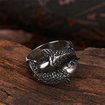 Yin Yang Koi Fish Ring - Vignette | Yin Yang Paradise