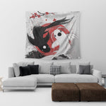 Yin Yang Koi Fish Tapestry - Vignette | Yin Yang Paradise