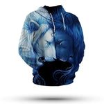Yin Yang Lion Hoodie - Vignette | Yin Yang Paradise