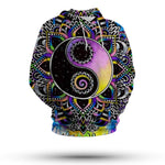 Yin Yang Mandala Hoodie - Vignette | Yin Yang Paradise