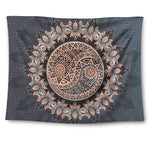 Yin Yang Mandala Tapestry - Vignette | Yin Yang Paradise