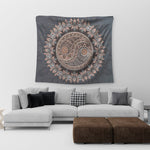 Yin Yang Mandala Tapestry - Vignette | Yin Yang Paradise