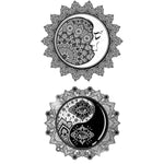 Mandala Temporary Tattoo - Vignette | Yin Yang Paradise