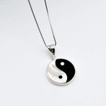 Yin Yang Necklace Sterling Silver - Vignette | Yin Yang Paradise