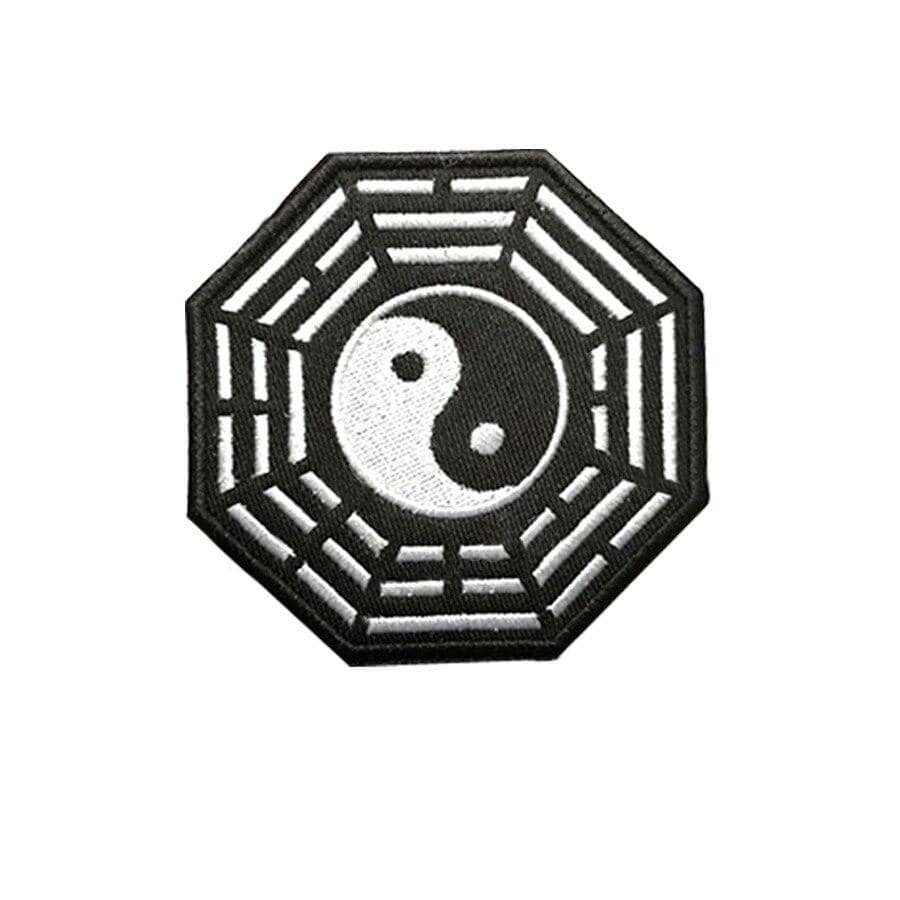 large yin yang patch