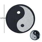 Yin Yang Iron On Patch - Vignette | Yin Yang Paradise