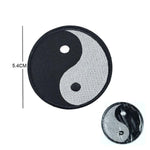 Yin Yang Iron On Patch - Vignette | Yin Yang Paradise