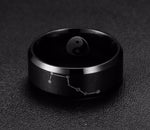 Tai Chi Yin Yang Men's Ring - Vignette | Yin Yang Paradise