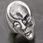Yin Yang Skull Ring - Vignette | Yin Yang Paradise