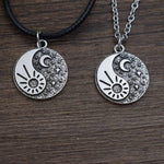 Yin Yang Sun and Moon Necklace - Vignette | Yin Yang Paradise