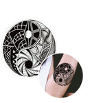 Yin Yang Temporary Tattoo - Vignette | Yin Yang Paradise