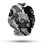 Yin Yang Viking Wolf Hoodie - Vignette | Yin Yang Paradise