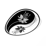 Yin Yang Window Decal - Vignette | Yin Yang Paradise
