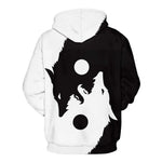 Yin Yang Wolf Hoodie - Vignette | Yin Yang Paradise