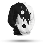 Yin Yang Wolf Hoodie - Vignette | Yin Yang Paradise