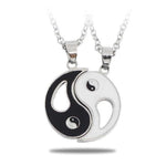 Split Yin Yang Necklace - Vignette | Yin Yang Paradise