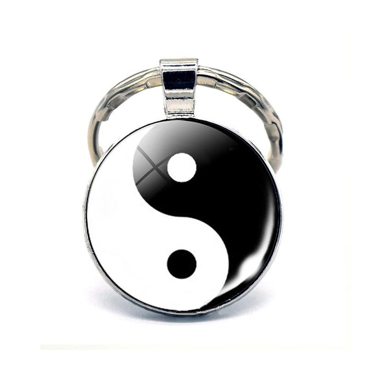 Yin Yang Keychain