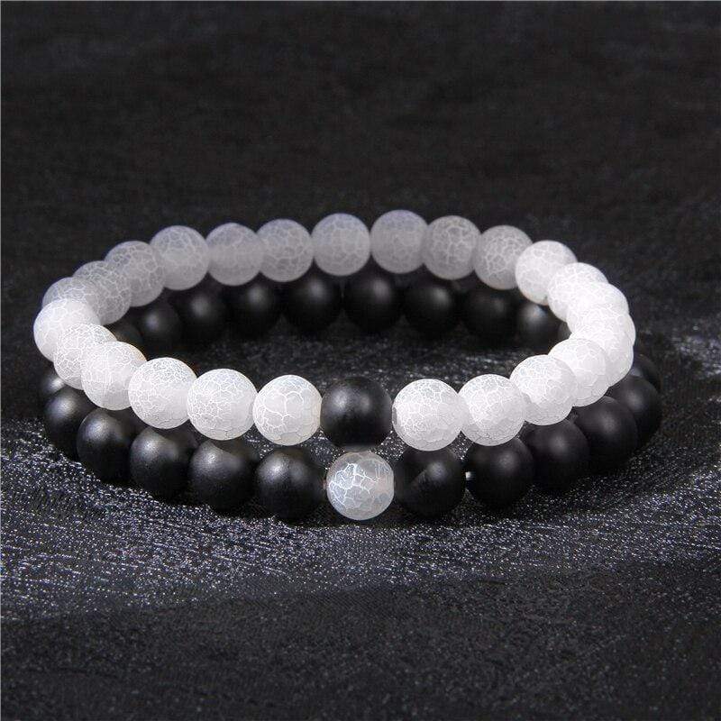 black and white bracelet