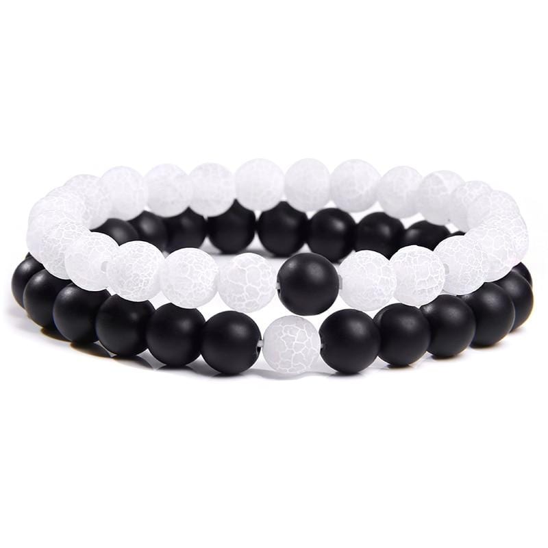 Couples Black and White Bracelet