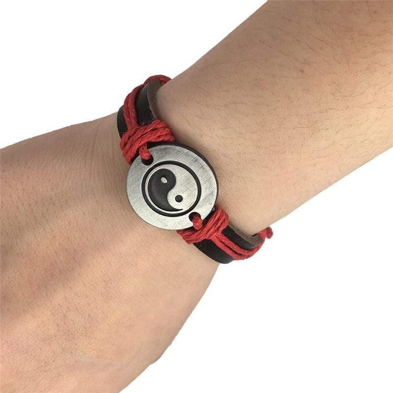 red buddhist bracelet