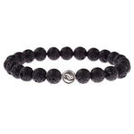 black yin yang bracelet