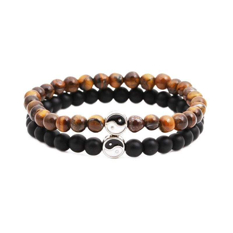 yin yang bracelet tiger eye