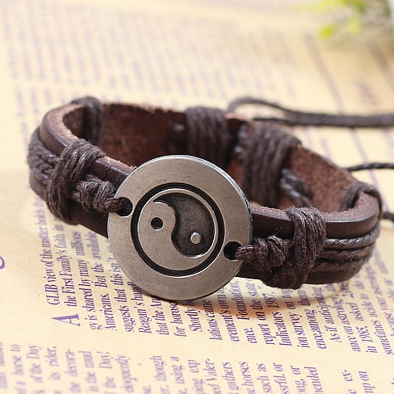 leather spiritual bracelet