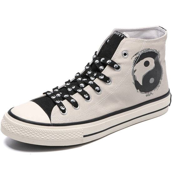 Yin Yang Converse Shoes