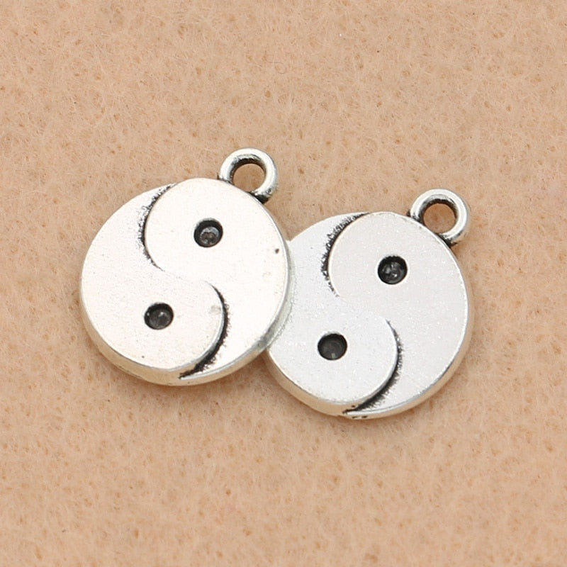 yin yang jewel silver