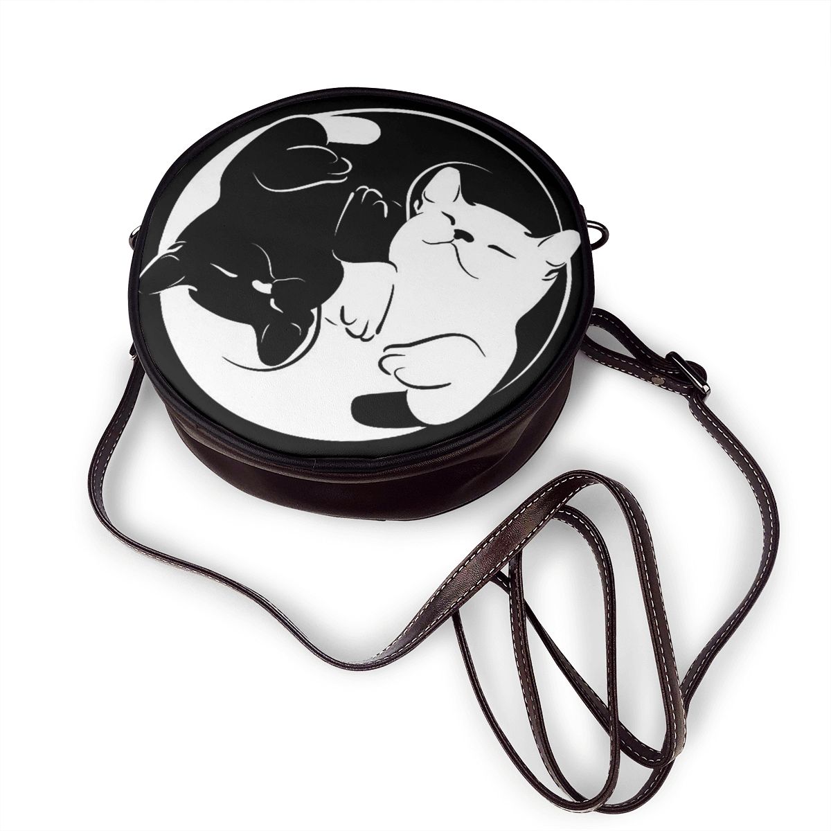 black cat purse