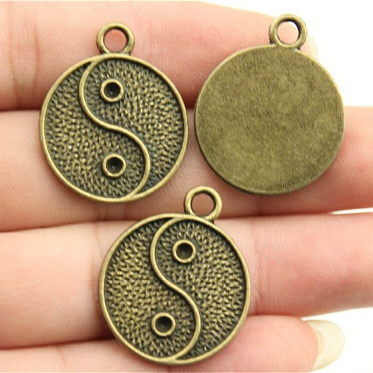 bulk gold Yin Yang Charm