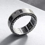 anti stress ring silber