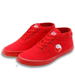 red warrior shoes