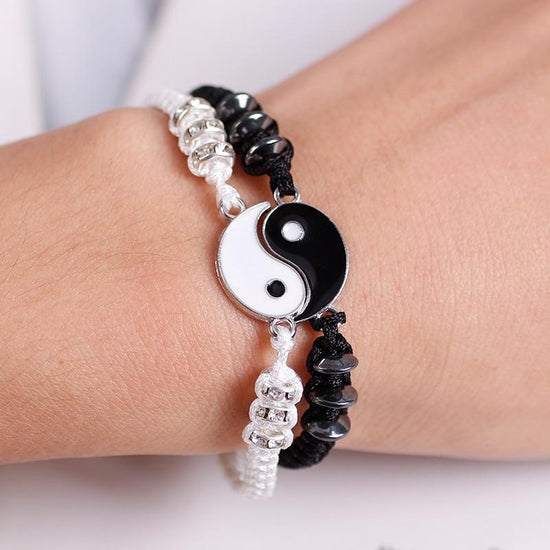 yin yang friendship bracelet