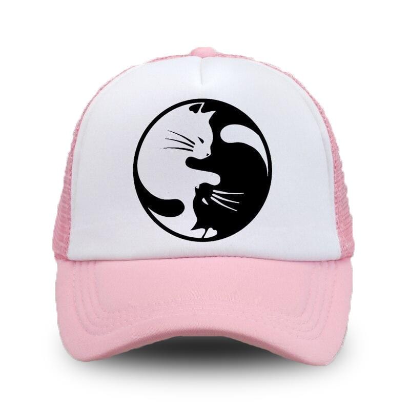 pink cat hat