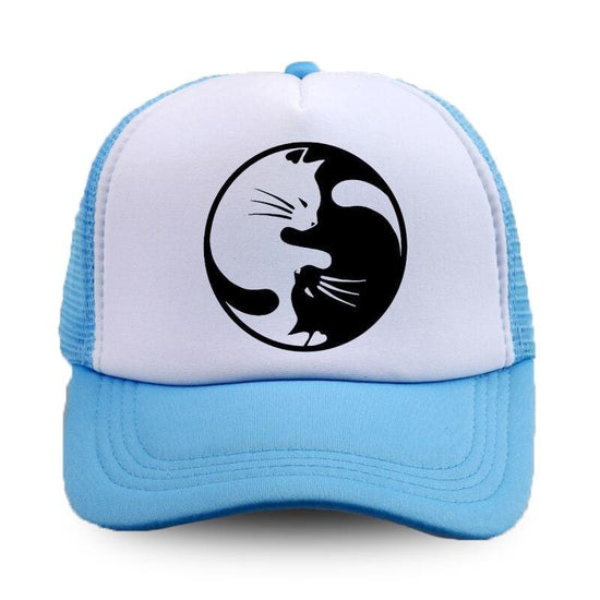 blue cat hat