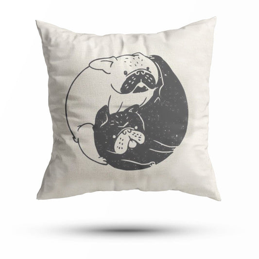 yin yang pillow dog