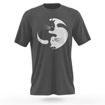 yin yang cat t shirt