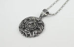 chinese dragon necklace silver