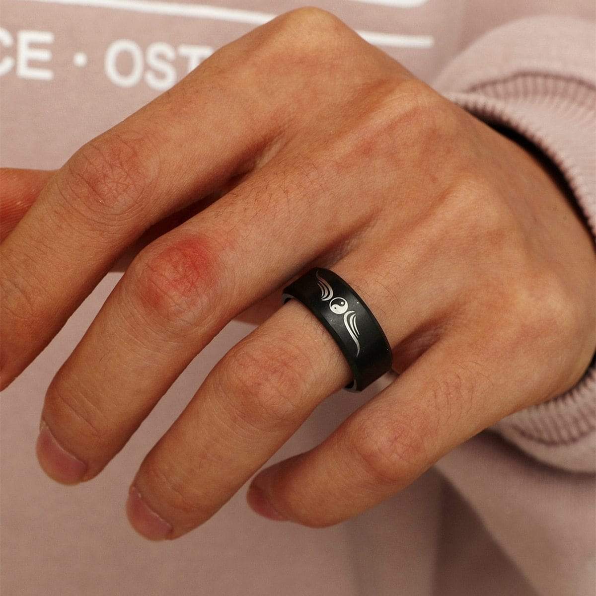 Chinese Men's Ring | Yin Yang Paradise