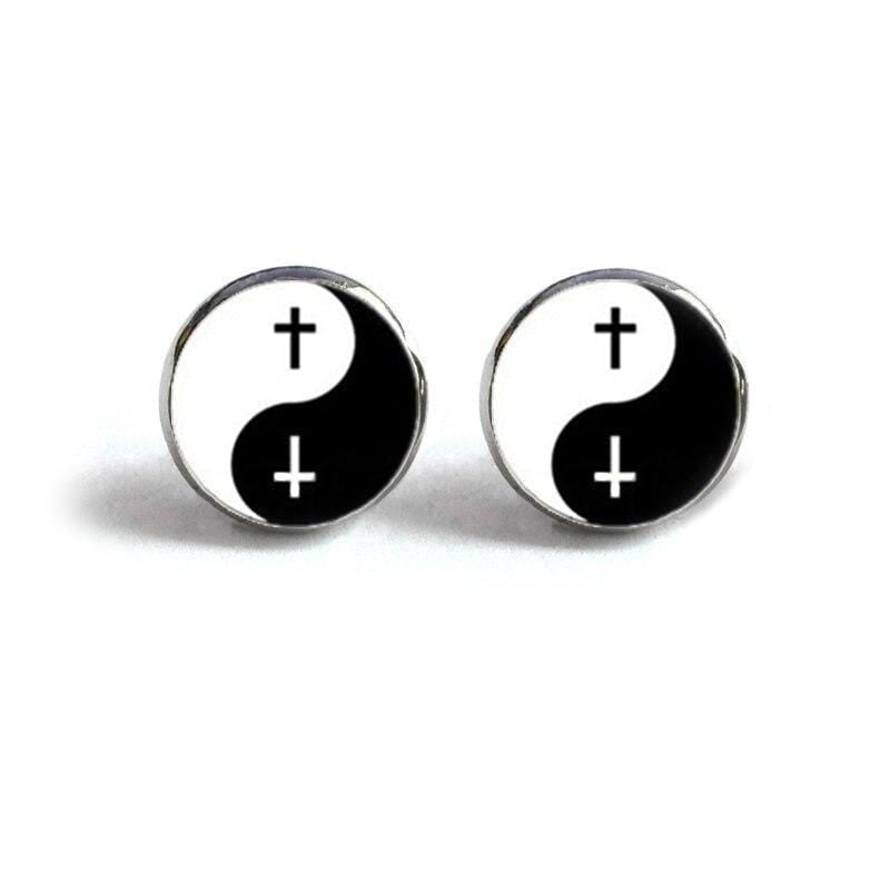 Christian Cross Earrings