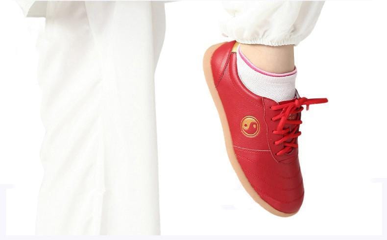 red tai chi shoes